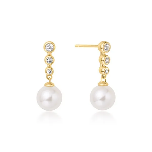 Fashion Jewelry Earrings;Pearl Earrings