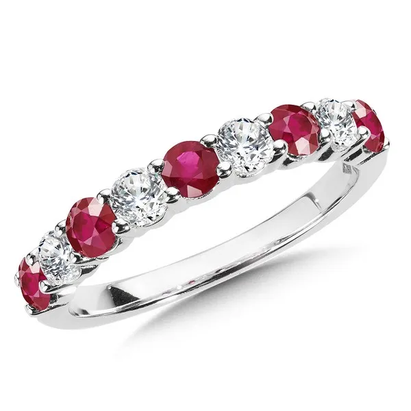 Diamond Wedding Bands - Women^s;Colored Stone Rings - Women^s