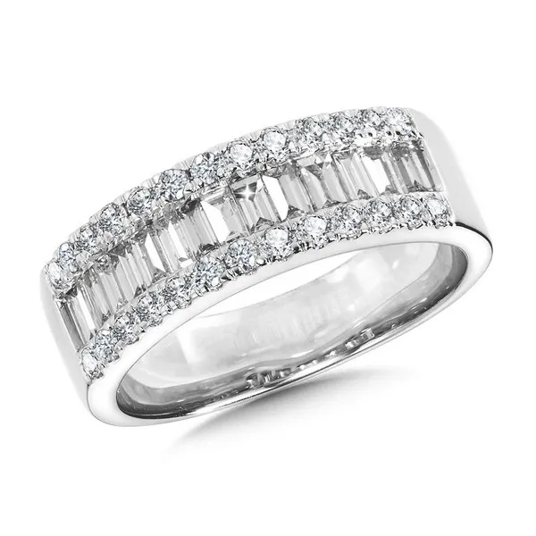 Diamond Wedding Bands - Women^s