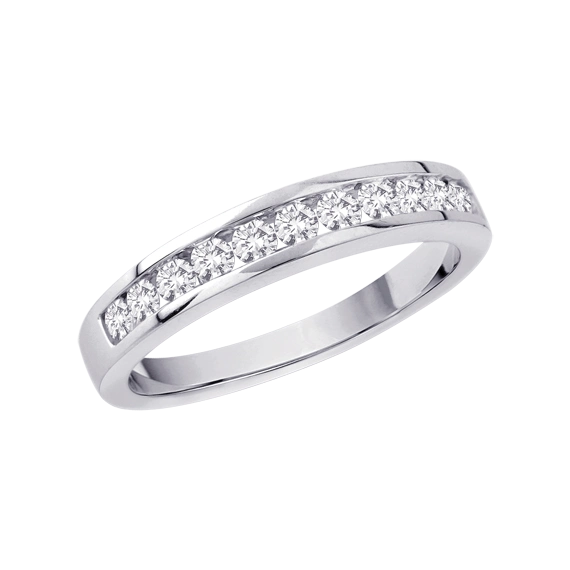 Diamond Wedding Bands  -  Women^s