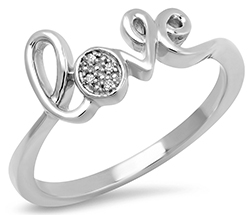 Diamond Fashion Rings - Womens
