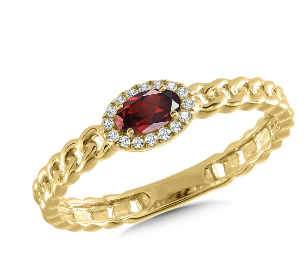 Colored Stone Rings  -  Women^s