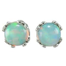 Colored Stone Earrings