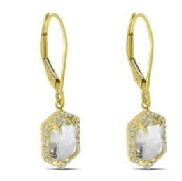 Colored Stone Earrings