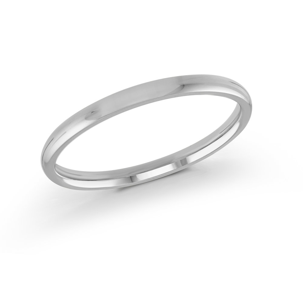 Precious Metal (No Stones) Wedding Bands  -  Women^s