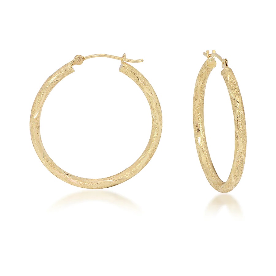 Precious Metal (No Stones) Earrings