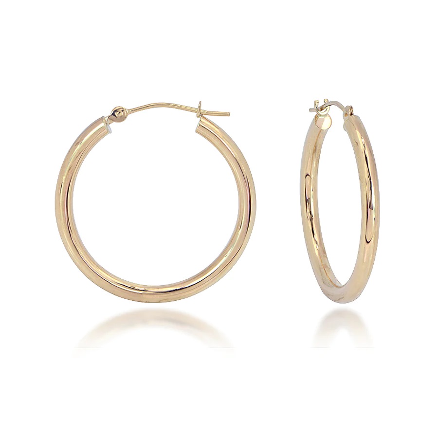 Precious Metal (No Stones) Earrings