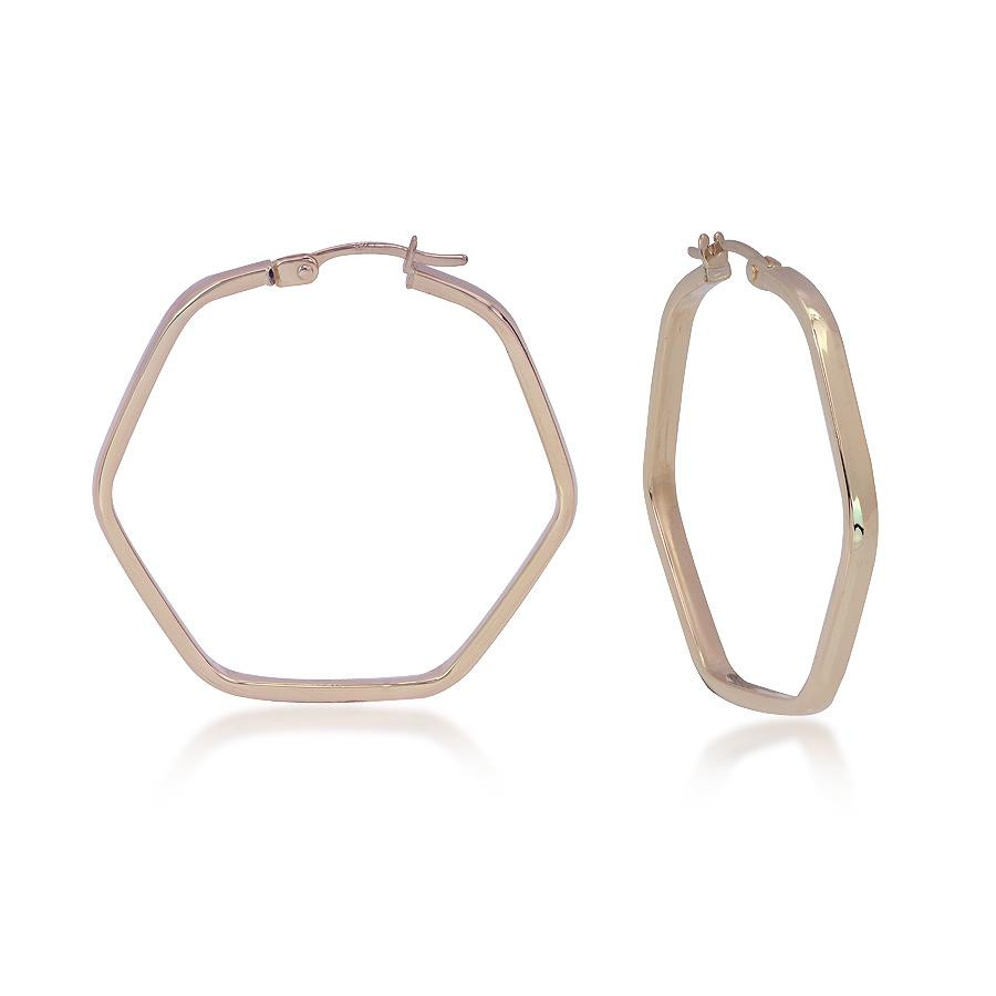 Precious Metal (No Stones) Earrings