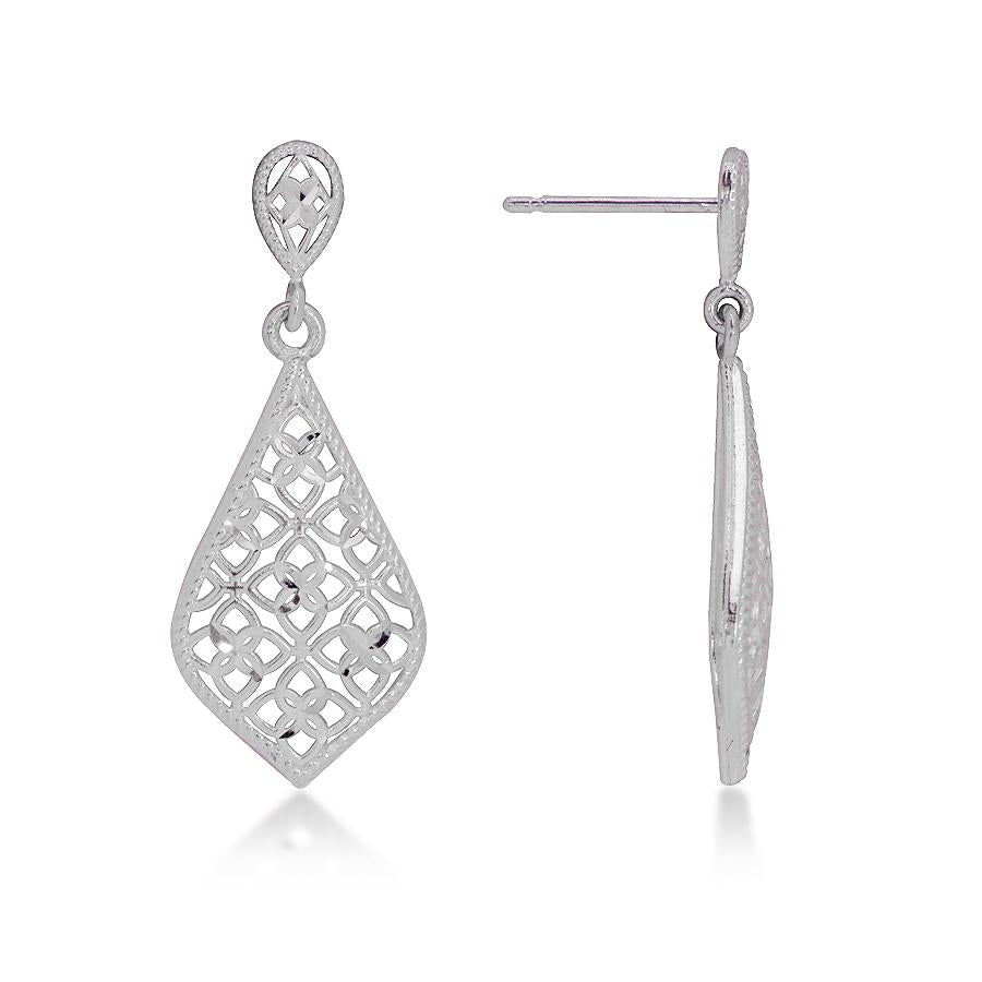 Precious Metal (No Stones) Earrings